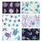 Better Office Products All Occasion Greeting Cards & Envs, Box Set, 4in. x 6in. 6 Sea Life Designs, 50PK 64559 - alternate 1